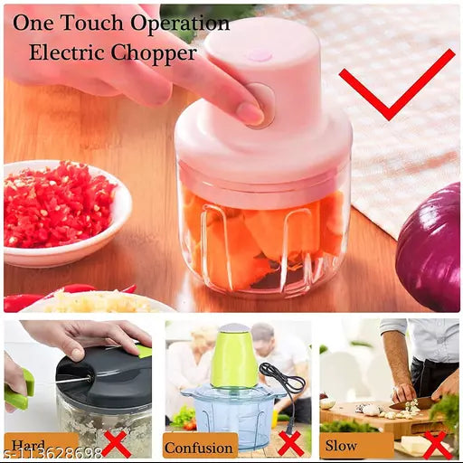 Electric Garlic Chopper - Chop Smarter, Faster & Effortlessly