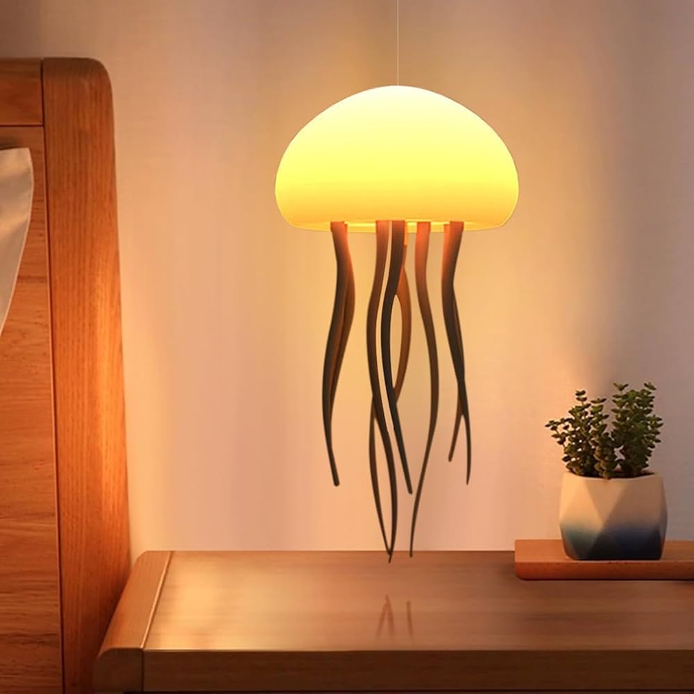 Ocean Glow Jellyfish Lamp - RGB Rechargeable Night Light