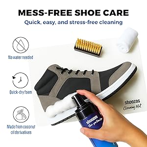 ShoeShine Pro - Premium Waterless Shoe Cleaner