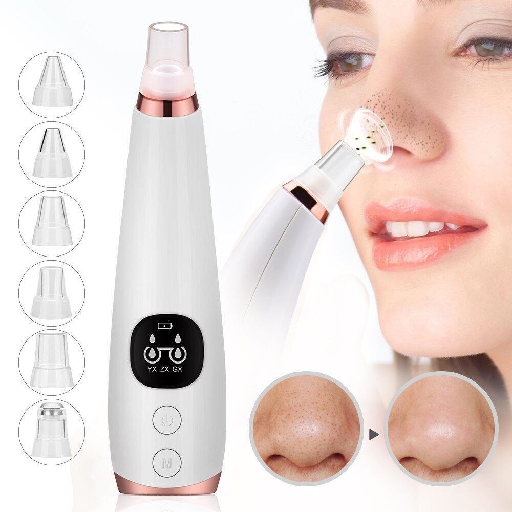 GlowSkin™ Portable Blackhead Remover – Vacuum Suction Device