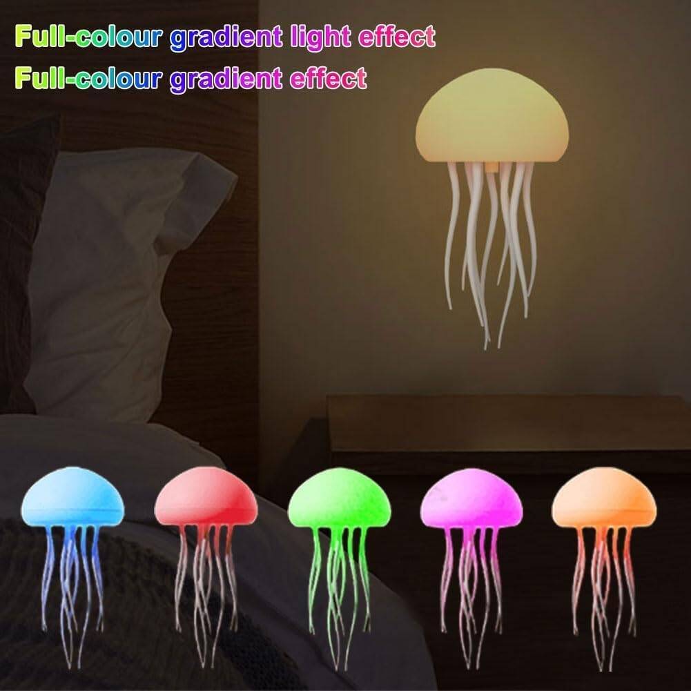 Ocean Glow Jellyfish Lamp - RGB Rechargeable Night Light