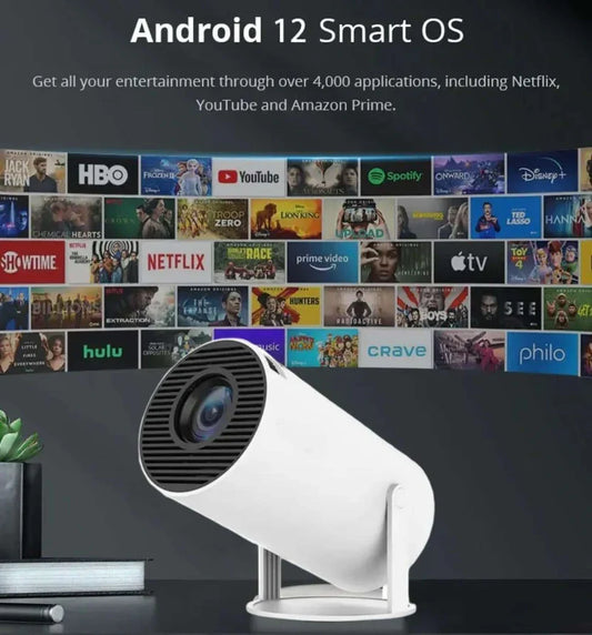 4K Vision LED Projector - Ultra HD Home Theatre Experience
